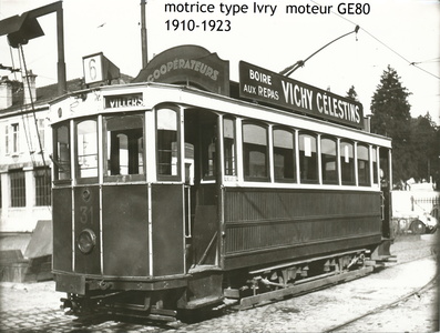 Motrice type Ivry - moteur GE80 - 1910/1923