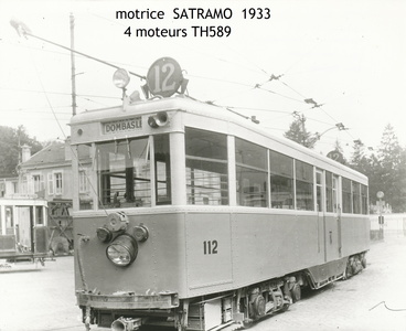 Motrice Satramo 1933 - 4 moteurs TH589