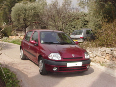La Clio Rouge de Kat en 2008