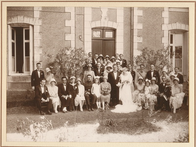 1928 0811 coulombiers mariage chauvigne7