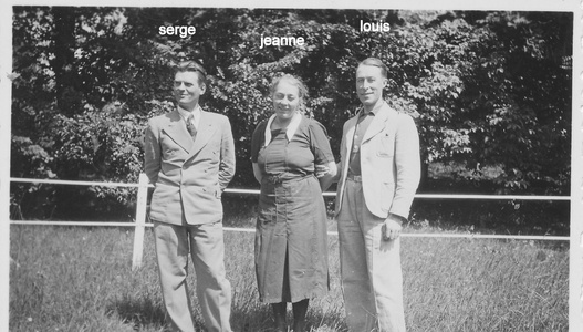 1930 Coulombiers Chauvigne serge Bourlaud jeanne louis