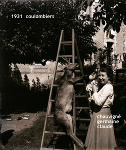 1931 Coulombiers claude germaine chauvigne1b