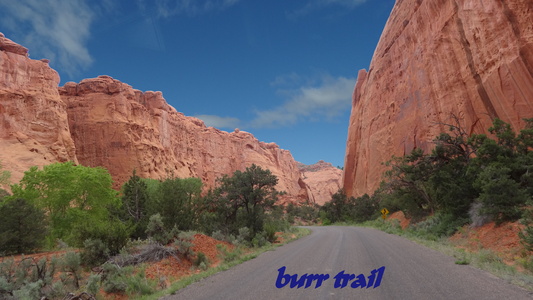 Burr trail Utha