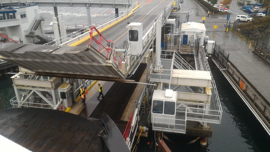 Nanaimo en ferry vers baie street Colombie-Britannique