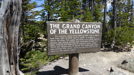 20180602  grand canyon Yellowstone  Wyoming