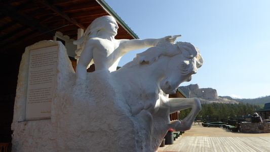 Statue monumentale de Crazy Horse