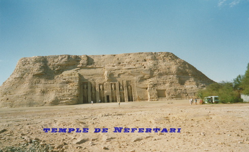 Abou Simbel : Temple de Nefertari