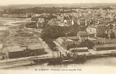 Lorient Panorama vers la nouvelle ville