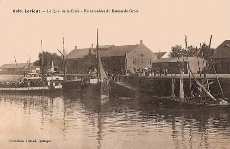 Lorient quai de la criee