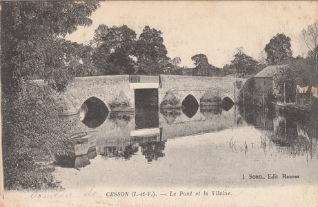 Cesson - Le Pont et la Vilaine