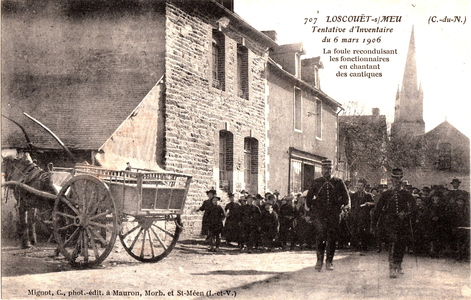 Loscouët - Tentative d'inventaire du 6 mars 1906