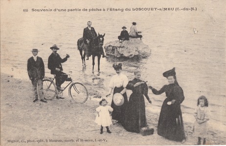 Loscouët - Souvenir d'une partie de pêche à l'étang de Loscouët-sur-Meu