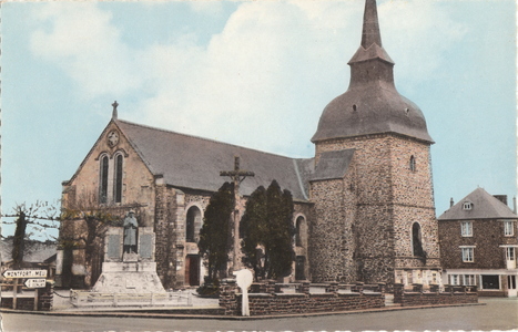 Saint-Malon-sur-Mel - L'église en couleur