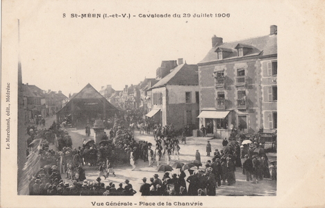 Saint-Méen-le-Grand - Cavalcade place de la chanvrie