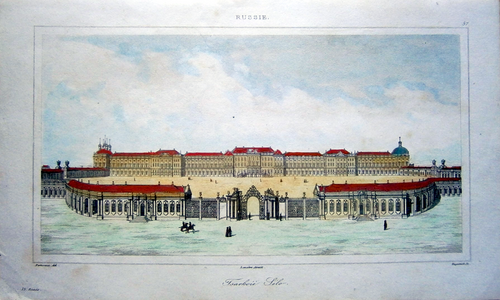 Tsarkoie-Selo Le palais Catherine
