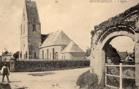 Montfarville - L'église