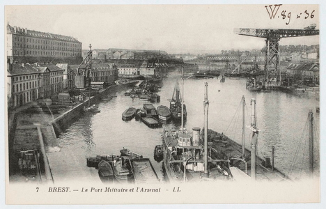 Brest - Le port militaire et l'arsenal