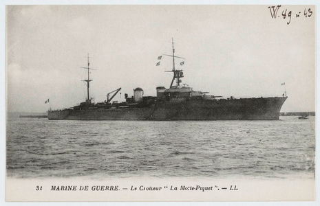 Marine de guerre - Le croiseur La Motte-Piquet