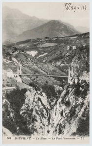 Dauphiné - La Mure - Le pont Ponsonnas