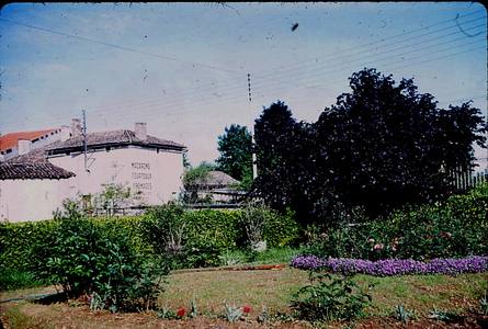 Coulombiers - Le jardin bas au bord du Palais - 1971