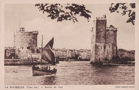 La Rochelle - Entrée du port