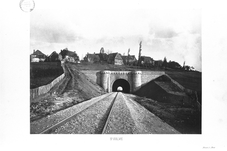 Le Tunnel de Saint-Solve (Corrèze) in Photos pour Ouvrages d'Art, édition École des Ponts-et-Chaussées 1886