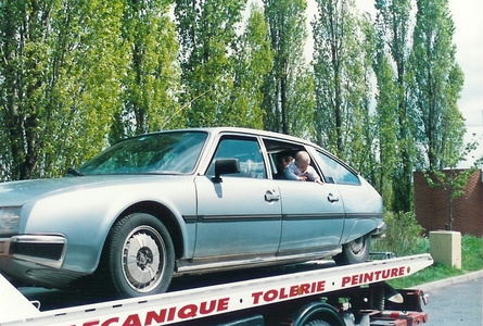 Le dernier voyage de la CX25 limousine Turbo en 1990