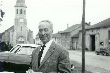 La DS de Louis Bourlaud à Ronvaux en 1961