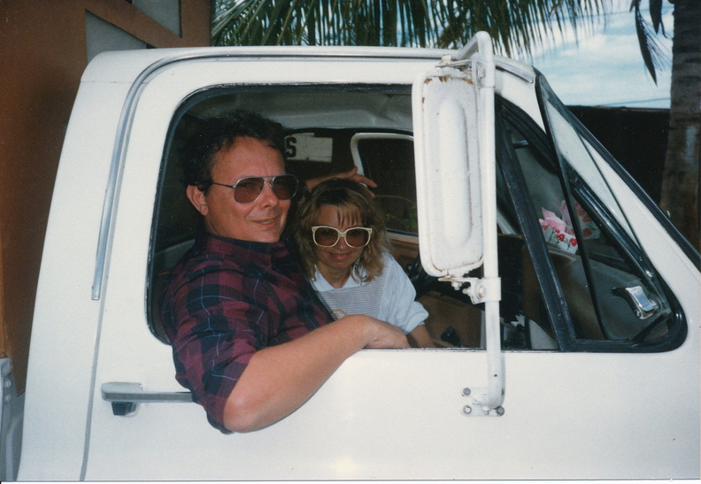 Kat et Francis à Mochima Vénézuela 1988