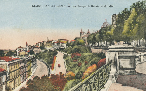 Angoulême - Les remparts Desaix et du Midi