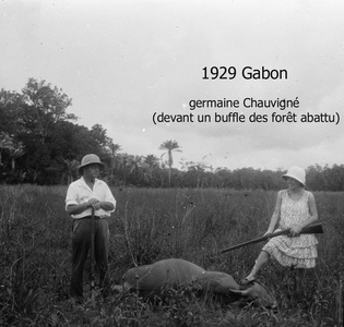 1929 gabon achouka Chauvigne germaine2