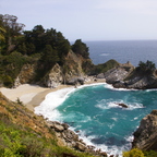 La plage de la Cascade à Pfeiffer Bir Sur - Californie