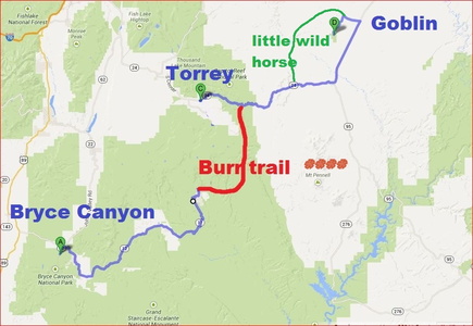 20140518 0000 itinéraire burr trail