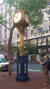 Samuel's clock sur Market Street, San Francisco
