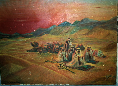 La prière au désert - 1926