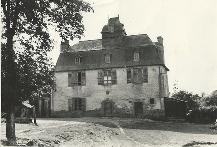 Le château de Bel-Air vers 1950 (anciennement La Louverie)