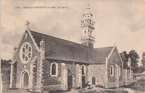 L'église de Loscouët-sur-Meu