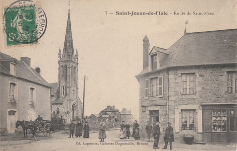 Saint-Jouan-de-l'Isle - Route de Saint-Méen