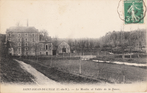 Saint-Jouan-de-l'Isle - Le moulin et la vallée de la Rance