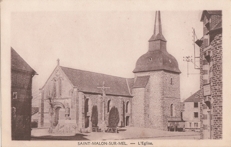 Saint-Malon-sur-Mel - L'église