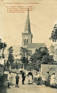 Réville - L'église et son clocher