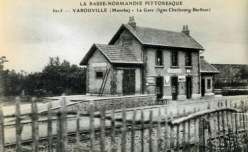 Varouville - La Gare (ligne Cherbourg-Barfleur)