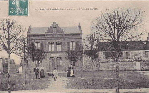 Villers-Saint-Frambourg - La Mairie - L'école des garçons