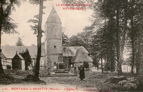 Montaigu-la-Brisette - L'église