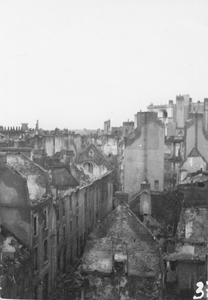 Lorient 1944 apres des bombardements