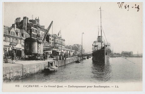 Le Havre - Le Grand Quai - Embarquement pour Southampton
