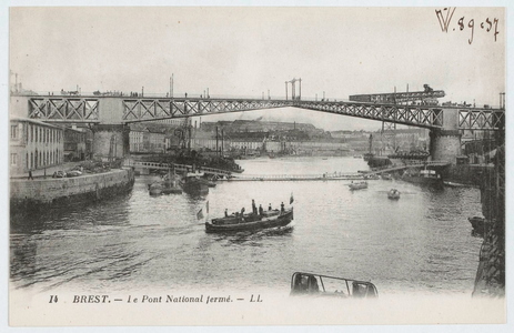 Brest - Le Pont National fermé