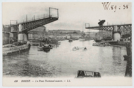 Brest - Le Pont National ouvert