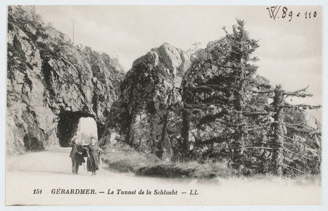 Gérardmer - Le tunnel de la Schlucht