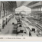 Paris - Le chemin de fer d'Orléans